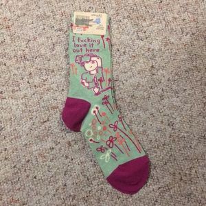 NWT Women’s Blue Q Socks
